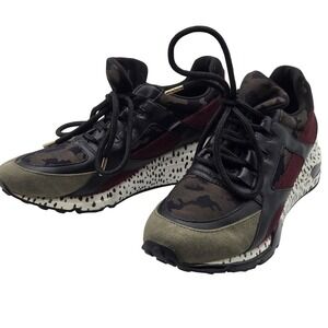 Steve Madden Shoes Mens Size 10 Camo Black Barra Sneakers Athletic Casual Trendy